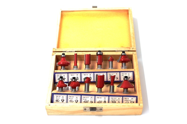 GLODALA-FREZERI ZA DRVO-12KOMADA SET KV