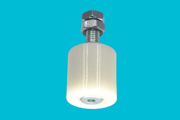 ROLNA KL.KAPIJE FI 41mm BELA PVC KV