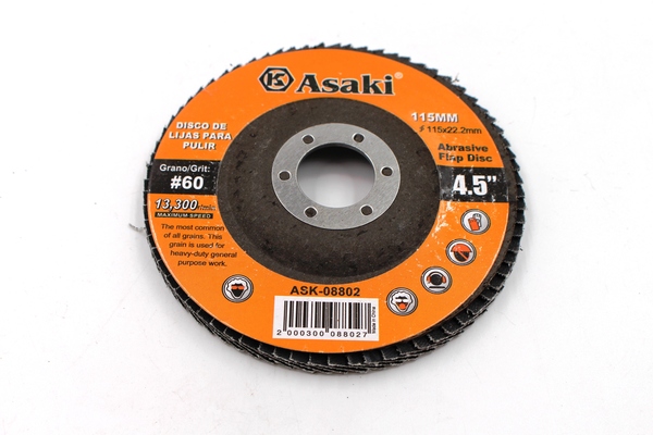 BRUSNI DISK 115mm-P80 CRVENI